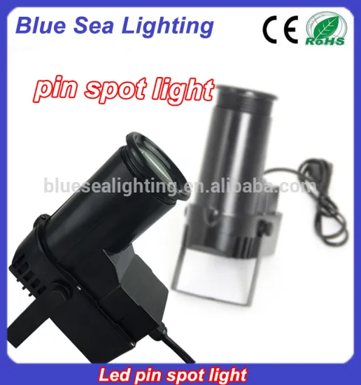LED mini light 10W LED pin spot/RGBW 4in1 dmx led pinspot light