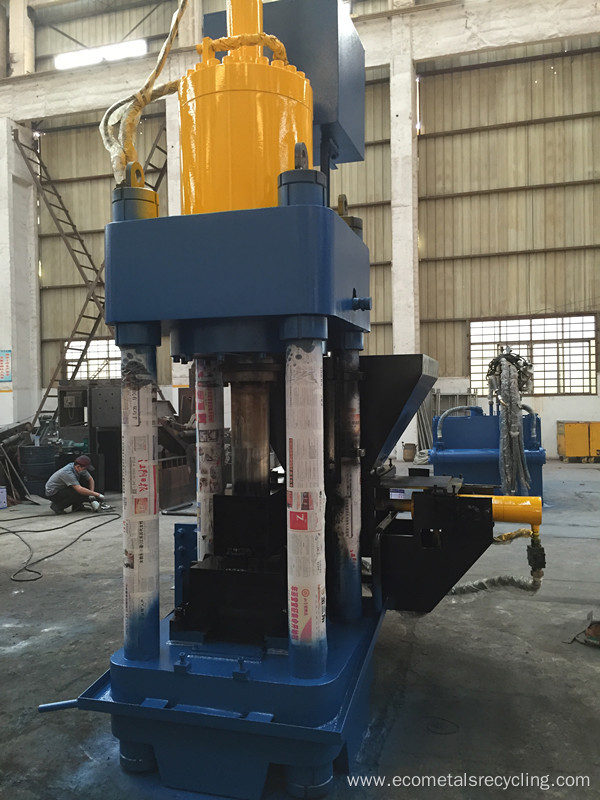 Ecohydraulic Al Grans Granules Briquetting Press Machine