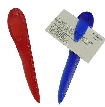 ruler with letter opener
