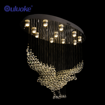 K9 Crystal Chandelier for Hotel Lobby Wedding Ceiling Light Covers