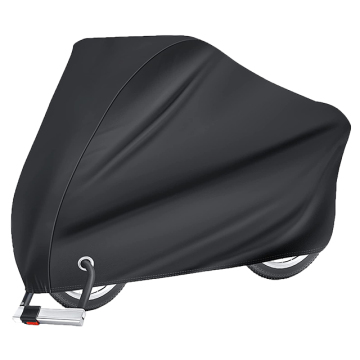 600D Polyester Waterproof UV Protection Bike Cover for Universal Mountain and Road Bikes - Customizable Size