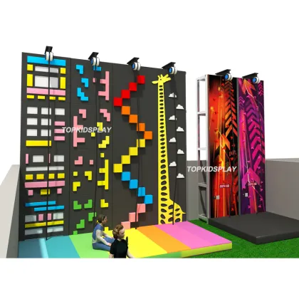 Kids Interactive Climbing Walls - Indoor Playground Manufacturer for Fun Climbing Walls