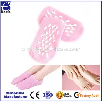 Confort Moisturize Soften Repair Cracked Skin Moisturizing Treatment Gel Spa Socks