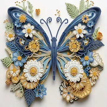 Insect Themed 5D Diamond Embroidery Painting Kit
