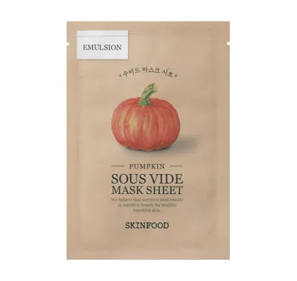 Skin Food Broccoli Sous Vide Mask Sheet for Korean Cosmetics and Facial Skin Care