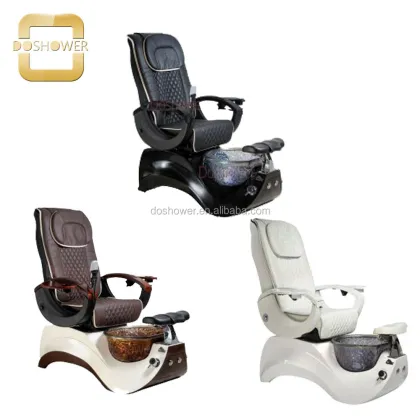 Modern LED Nail Lamp with Pedicure Chair and Nail Table for Gelish Manicure and Pedicure Set