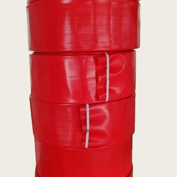 Flood Prevention Pump Trucks Special Tpu Layflat Hose for Irrigation System