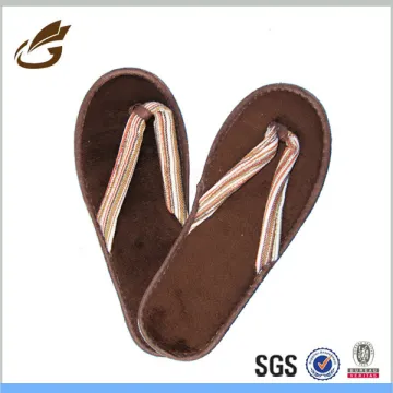 colored terry flip flop shoe indoor slipper for women and men