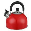 Red Whistling Kelle or Tea Pot