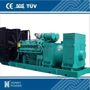 2 MW Diesel Generator Power Plant Low Speed 1000rpm