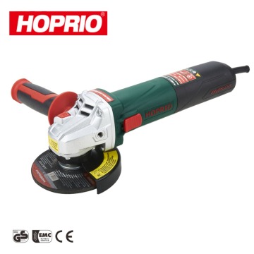HOPRIO alta calidad 4.5 '' 1150 W 115 mm de potencia única herramientas AC amoladora amoladora de ángulo sin escobillas