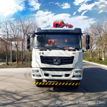 Dongfeng Chassis 42m Concrete Mixing Truck with Pump - National V Emission Standard