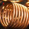 flexão de tubo de cobre puro