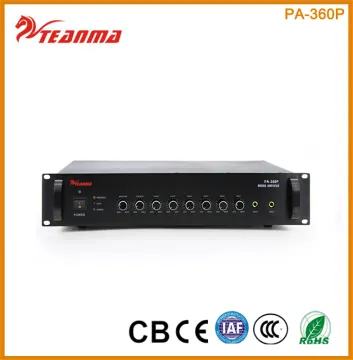 PA Professional Audio power amplifier