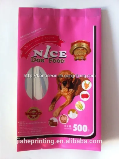 PA AL film lamination packaging for dog pet food
