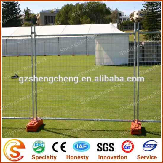 Outdoor fence temporary fence free standing fencing