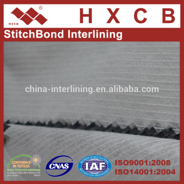 (6049w) Fusible PA Stitch Bond Nonwoven Interlining Fabric For Shirt