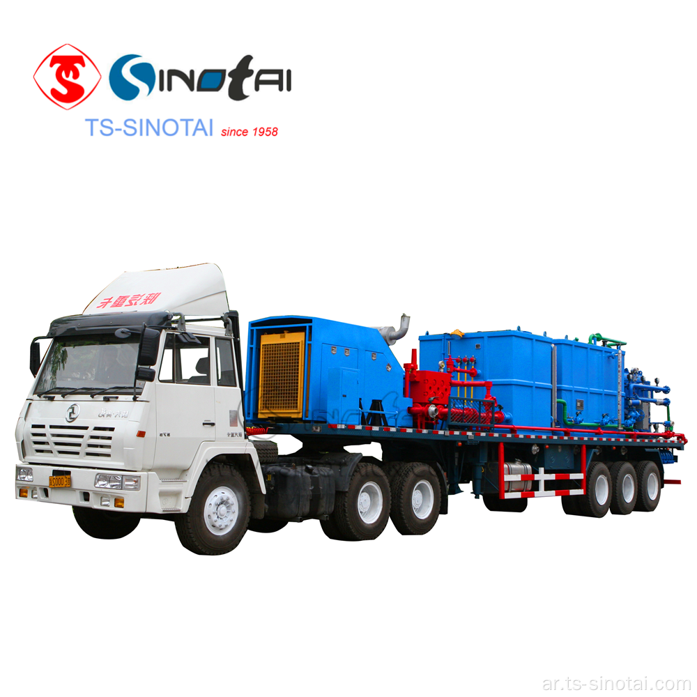 المبيعات الساخنة! API oifield flushing &amp; dewaxing truck