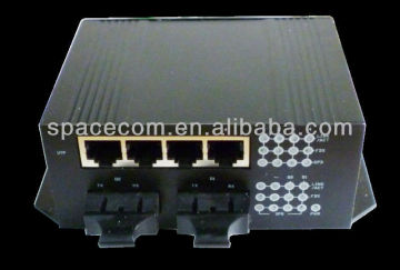 10/100M SM Single fiber media converter 20km