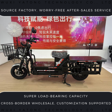 Scooter de carga extragrande de plataforma plana y servicio pesado