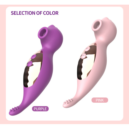 Varita vibratoria de succión intensa para el placer femenino