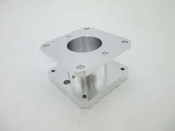Milling Aluminum Parts with White Anodize