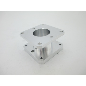 Milling Aluminum Parts with White Anodize