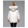 Trendy Clothing Women's Puffer Coats with Fur Hood