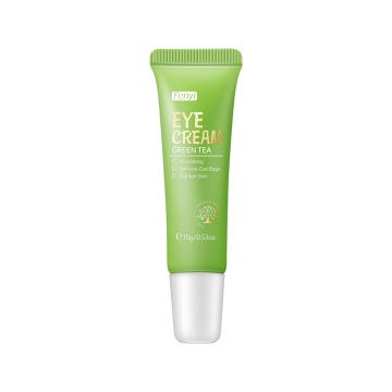 Whitening, Moisturizing, and Anti-Aging Green Tea Eye Cream in Tube Packaging