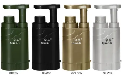 outdoor river lake water purification filter , Personal Water Purification Filter Outdoor Drinking portable 100 Pieces  (M