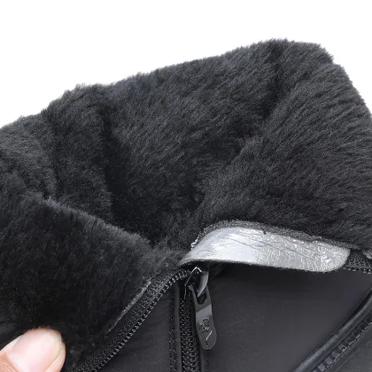 Winter waterproof mid tube snow boots