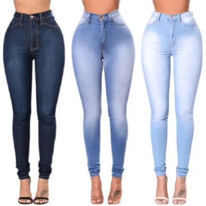 2024 Wholesale Casual Women's High Waisted Leggings and Jeans