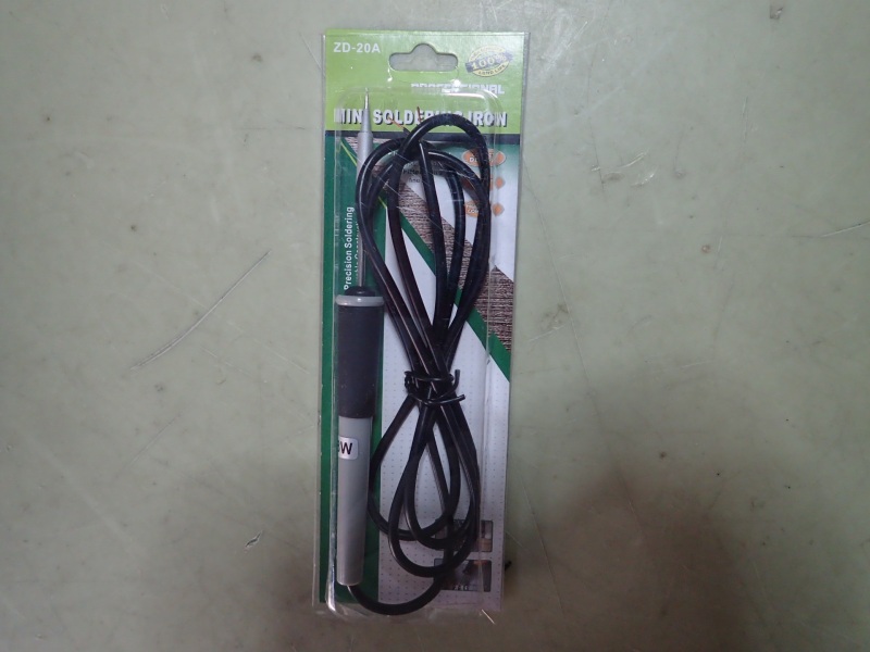 High-Quality 12V DC 8W Zhongdi Mini Low Voltage Soldering Iron with Replaceable Long-Life Tips
