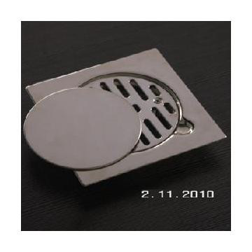 Två bitar av rostfritt stål golv dränera /Drainage (D67002)