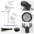 Garden Spike Spightlights LED Aluminio IP65 Lake Light