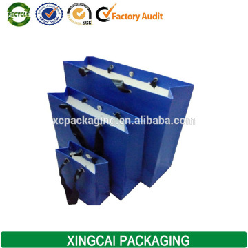 custom natural kraft paper bag for shopping