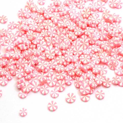 Commercio all&#39;ingrosso colorato mini caramelle fette polimero caly fetta spruzza per nail art decor forniture polimero caly per la fabbricazione artigianale