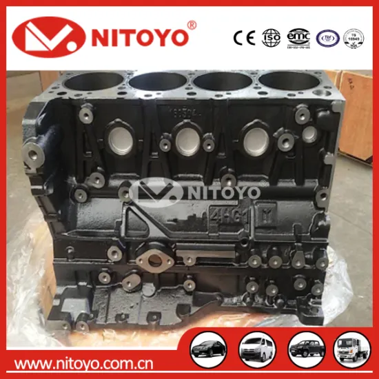 NITOYO 4HG1 ENGINE CYLINDER BLOCK