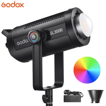 GODOX SL300R 300Wボウエンズマウント2.4GワイヤレスXシステムとアプリコントロールを備えたビデオライトLEDビデオライト