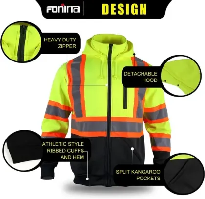 OEM ODM custom logo reflective hoodie sweatshirts