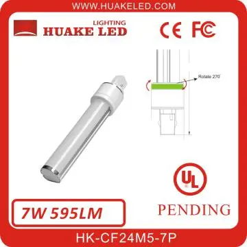CE UL High Luminous Efficacy LED PL Tube