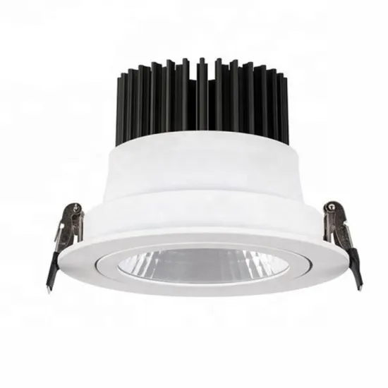 Round Aluminum Housing Recessed Ceiling Anti-Glare 80mm COB LED Downlight