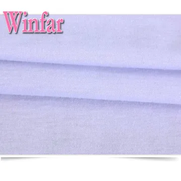 Jersey Knit Spandex Spun Polyester Fabric
