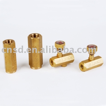 BRASS FLOW CONTROL VALVE