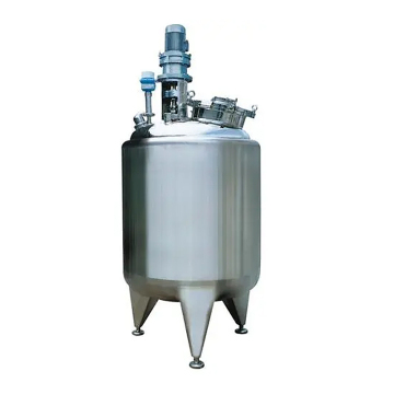 Stainless Steel Liquid Mixing Tank with Agitator and Electric Heating