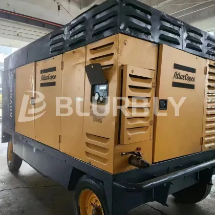 Used Atlas Copco XRVS976 Portable Screw Diesel Compressor