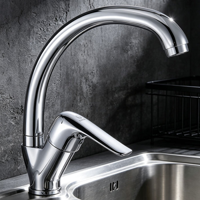 Premium 35mm Sink Mixer with Zinc Alloy Finish