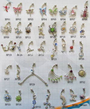 2015 New Design 316L Stainless Steel Fashion Body Piercing