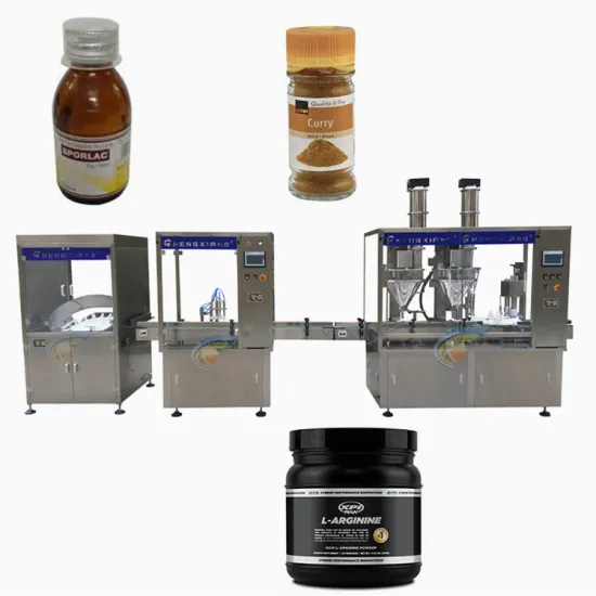 Automatic Coffee Detergent Toner Powder Filling and Capping Machine