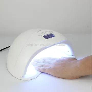 48w finger uv led gel lamp nail dryer 16v for snow velvet gel polish nail gel uv lamp